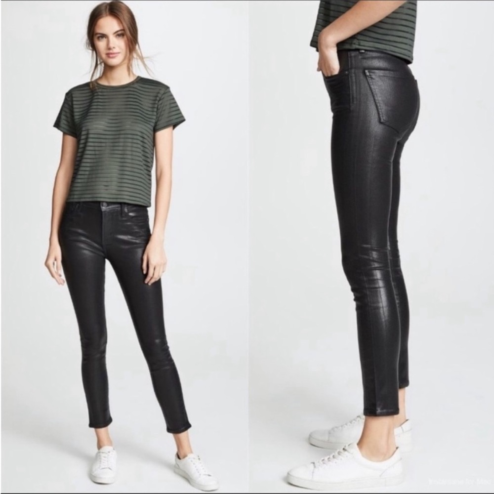 Citizens of Humanity Rocket Coated High Rise Denim